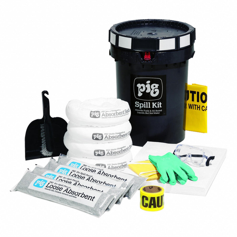 Spill Kit/Station 8.2 gal Vol. Absorbed