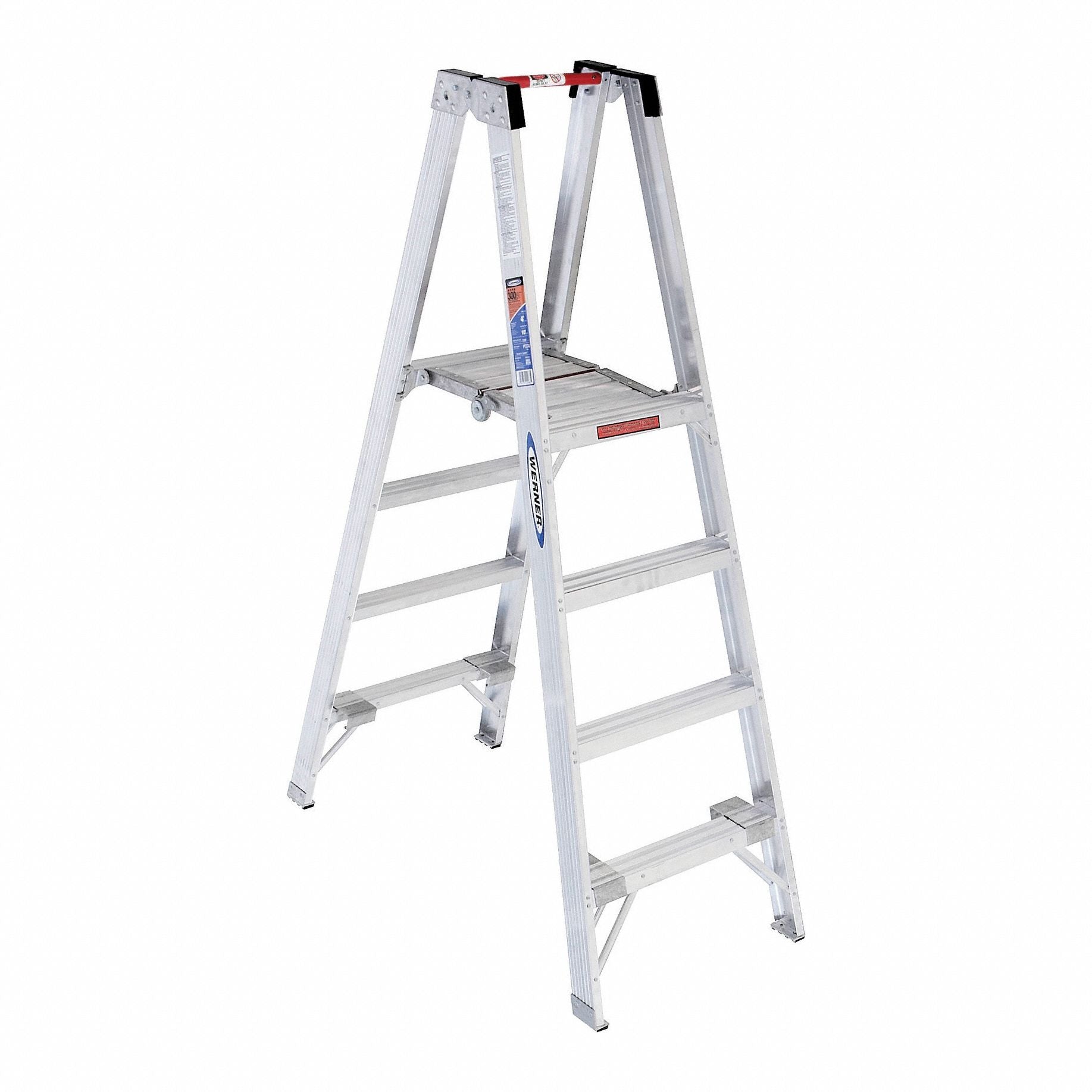 Twin Platform Stepladder 4 ft Alum 300lb