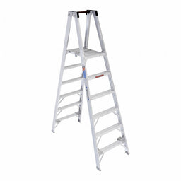 Twin Platform Stepladder 6 ft Alum 300lb