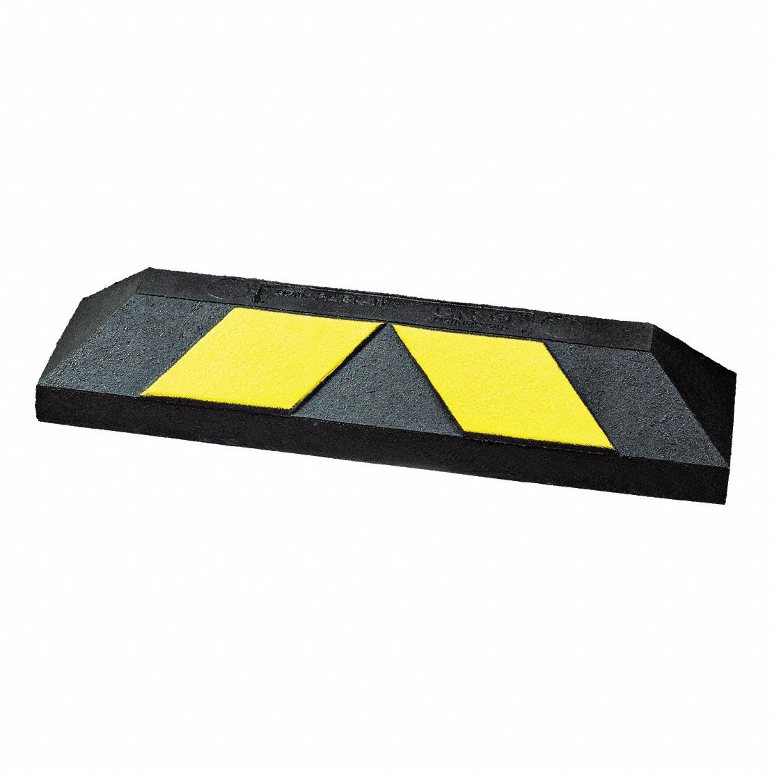 Car Stop Black/Yellow 4 H x 22 L