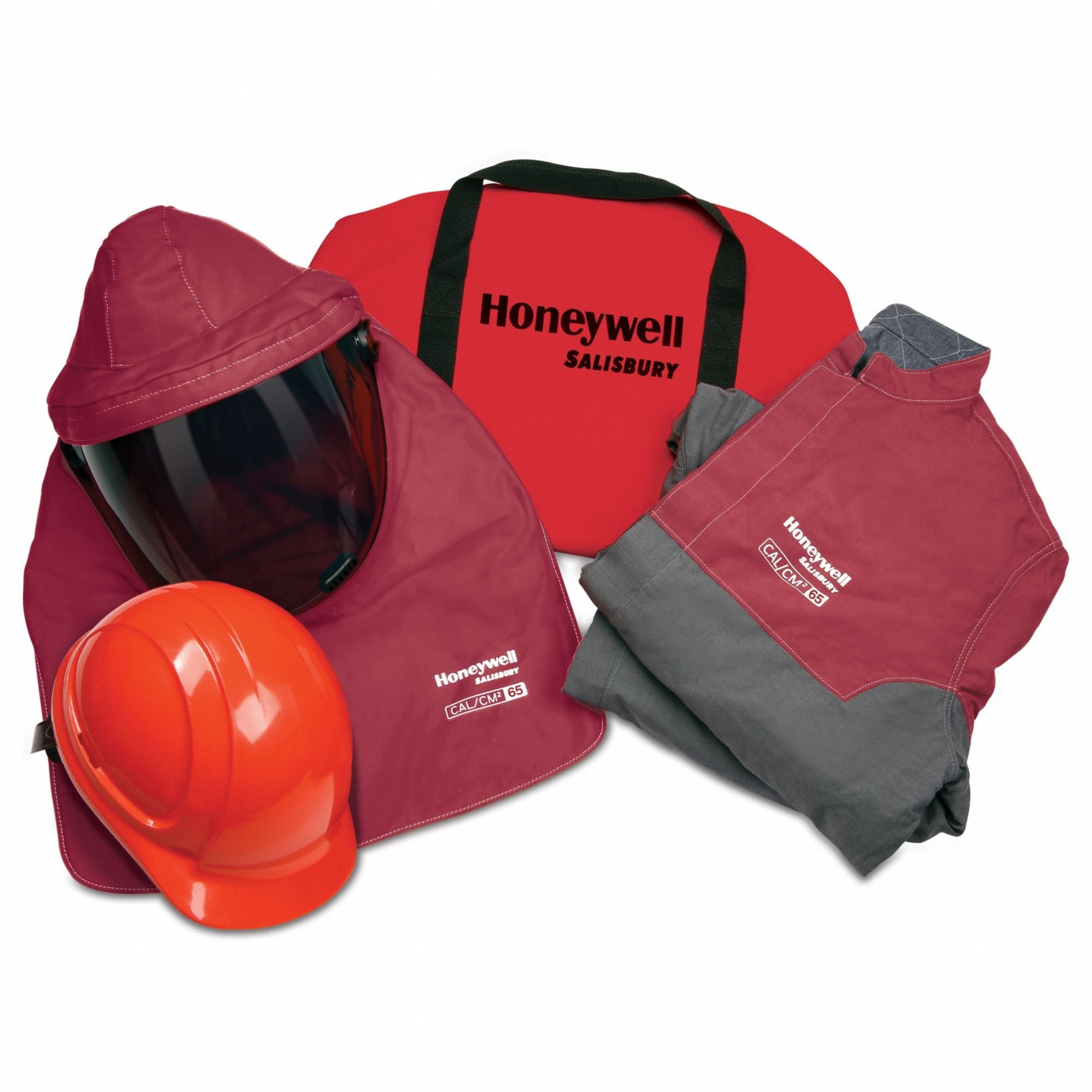 Arc Flash PPE Kit Gray/Red 4XL