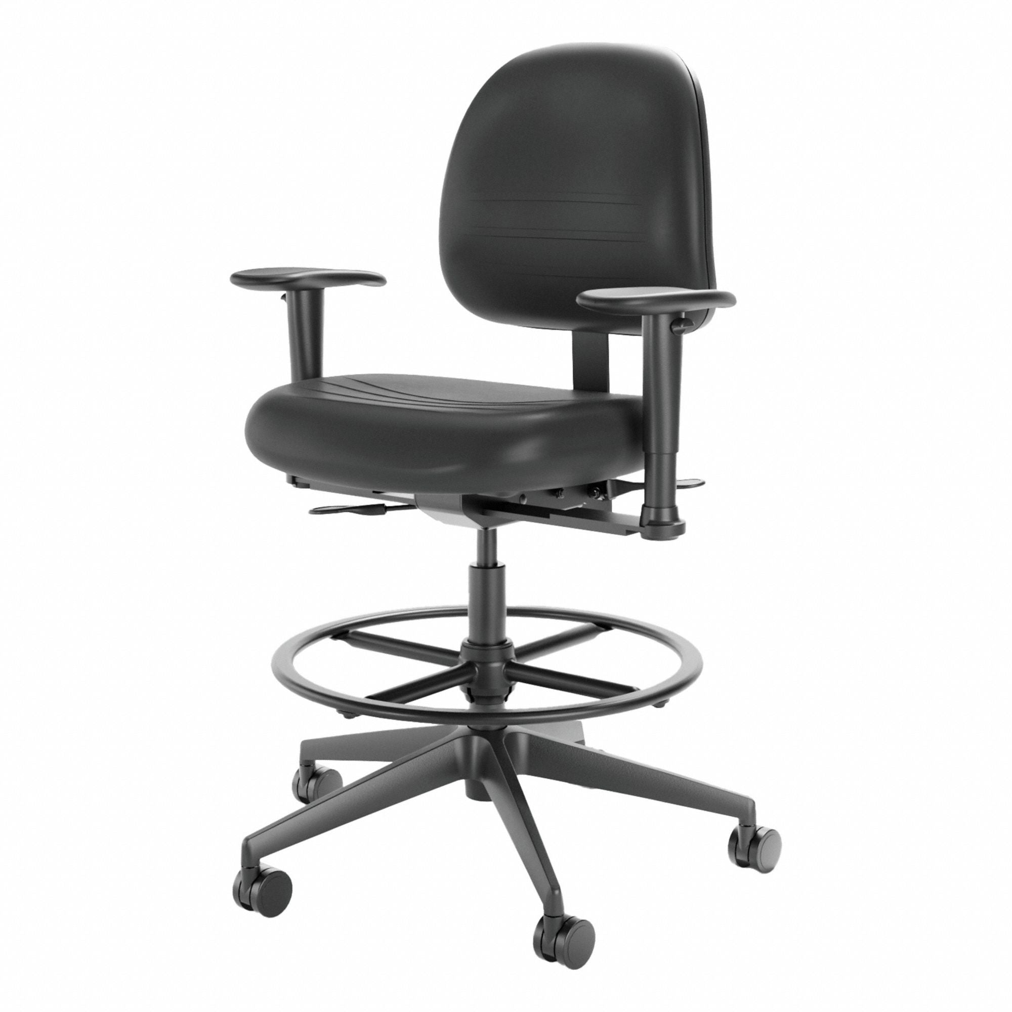 Intensive Task Chair 50 in H Black