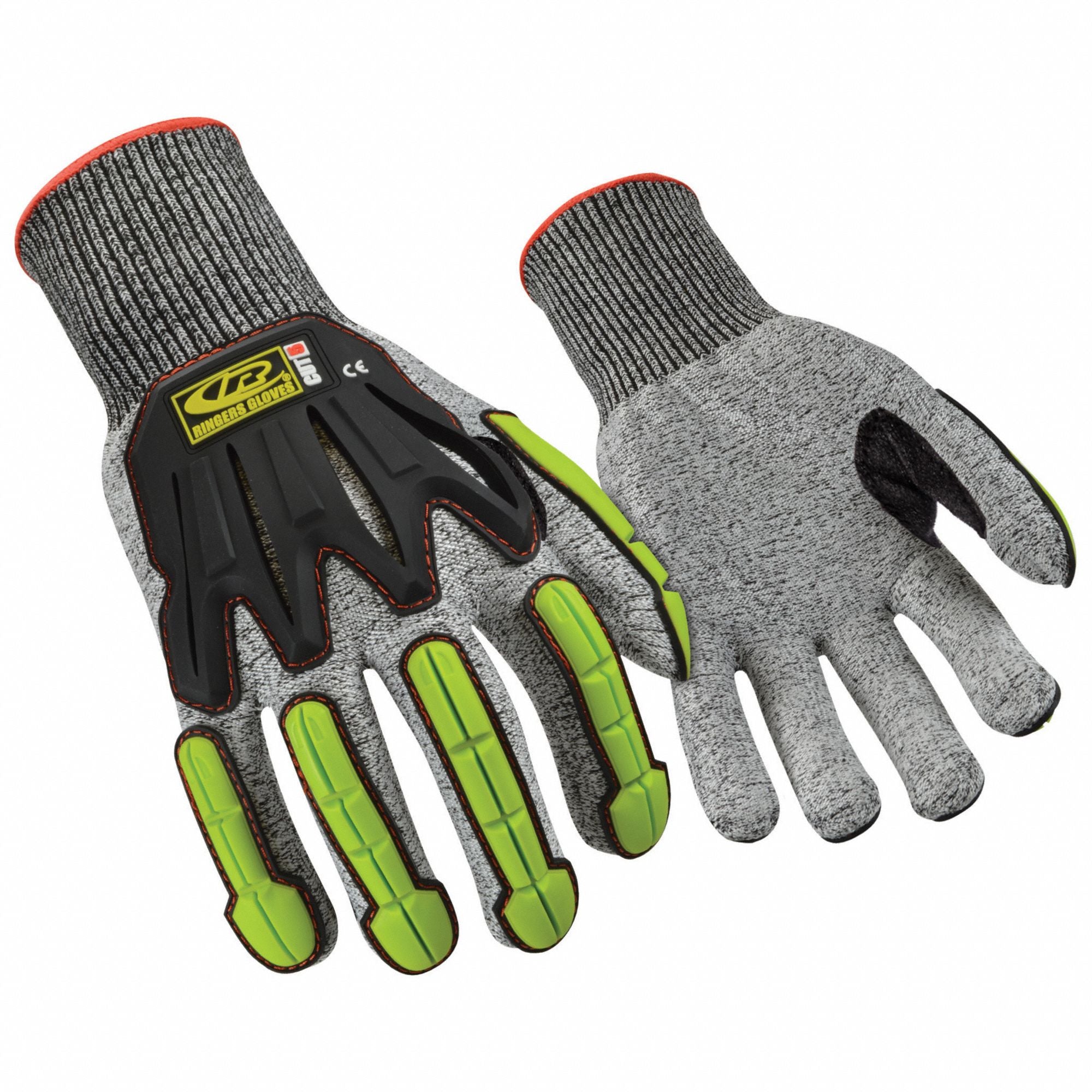 Cut Resistant Gloves Gray Knit 3XL PR