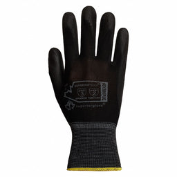 13ga Blk Nylon PU Palm 9 PK12