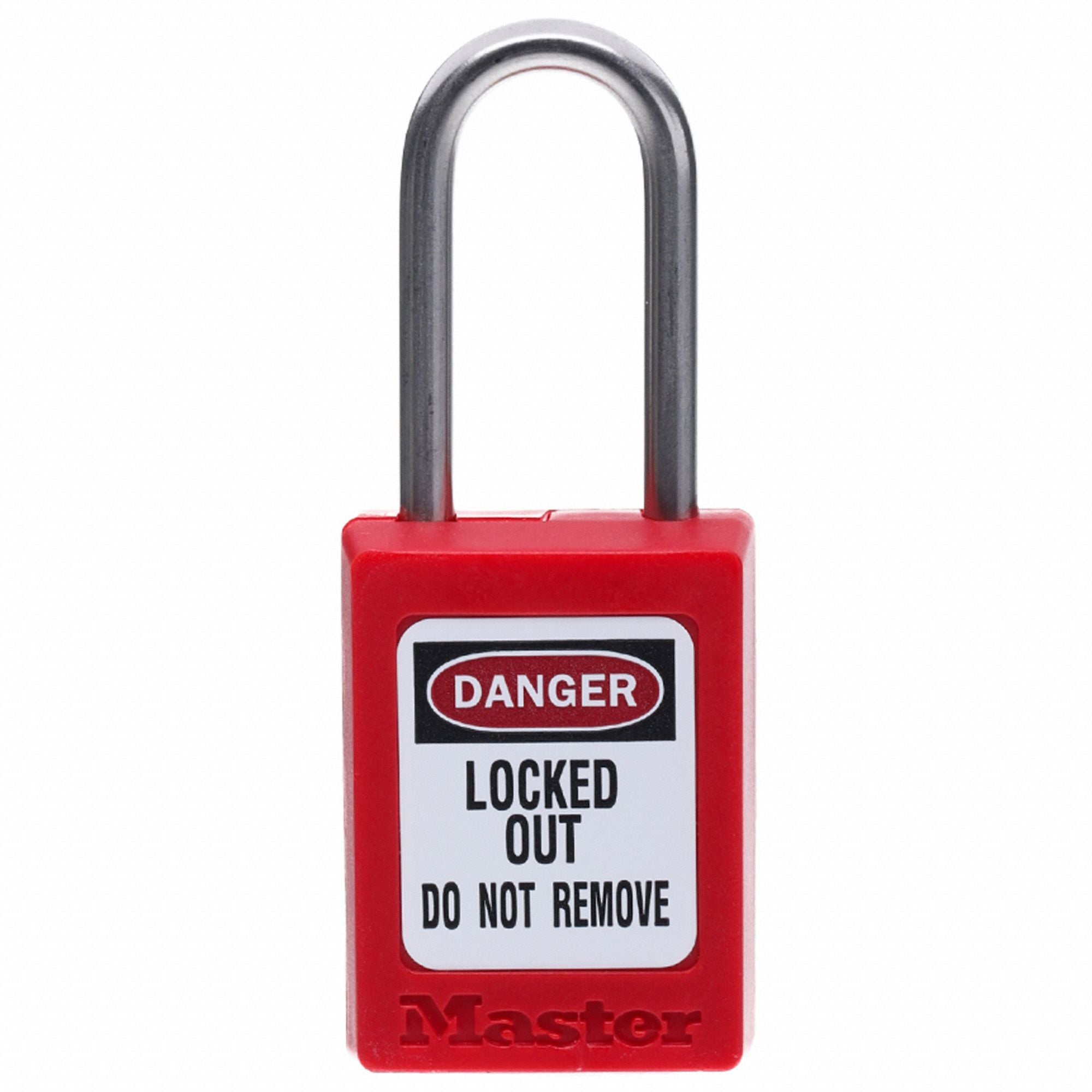 D5337 Lockout Padlock KD Red 1-7/8 H