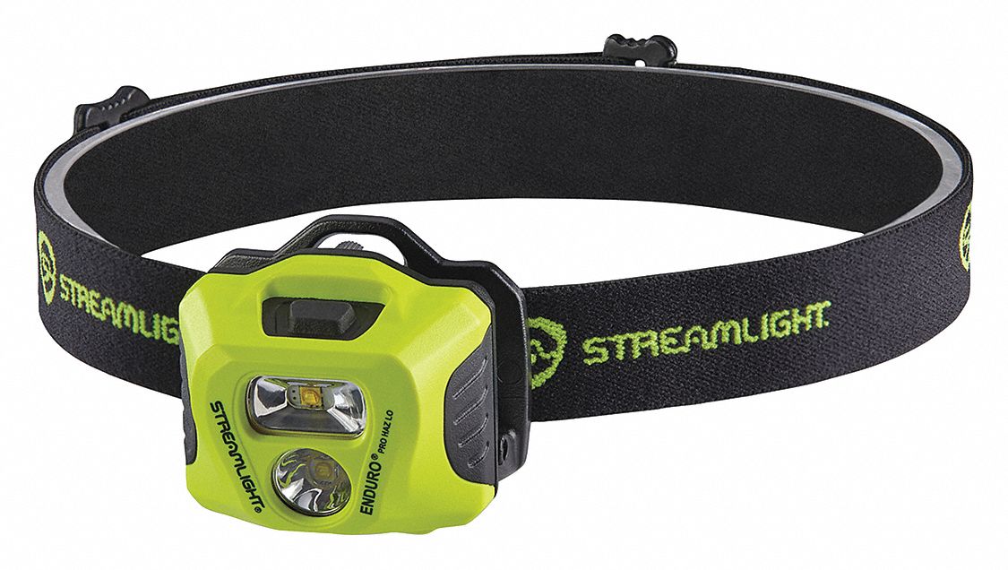 Indst Headlamp ThermPlstc Yellow 235lm
