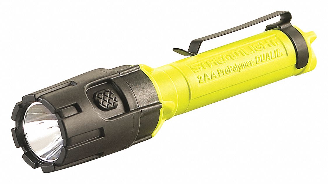 Indstr Mini Flshlght Yllw Plastic 175lm