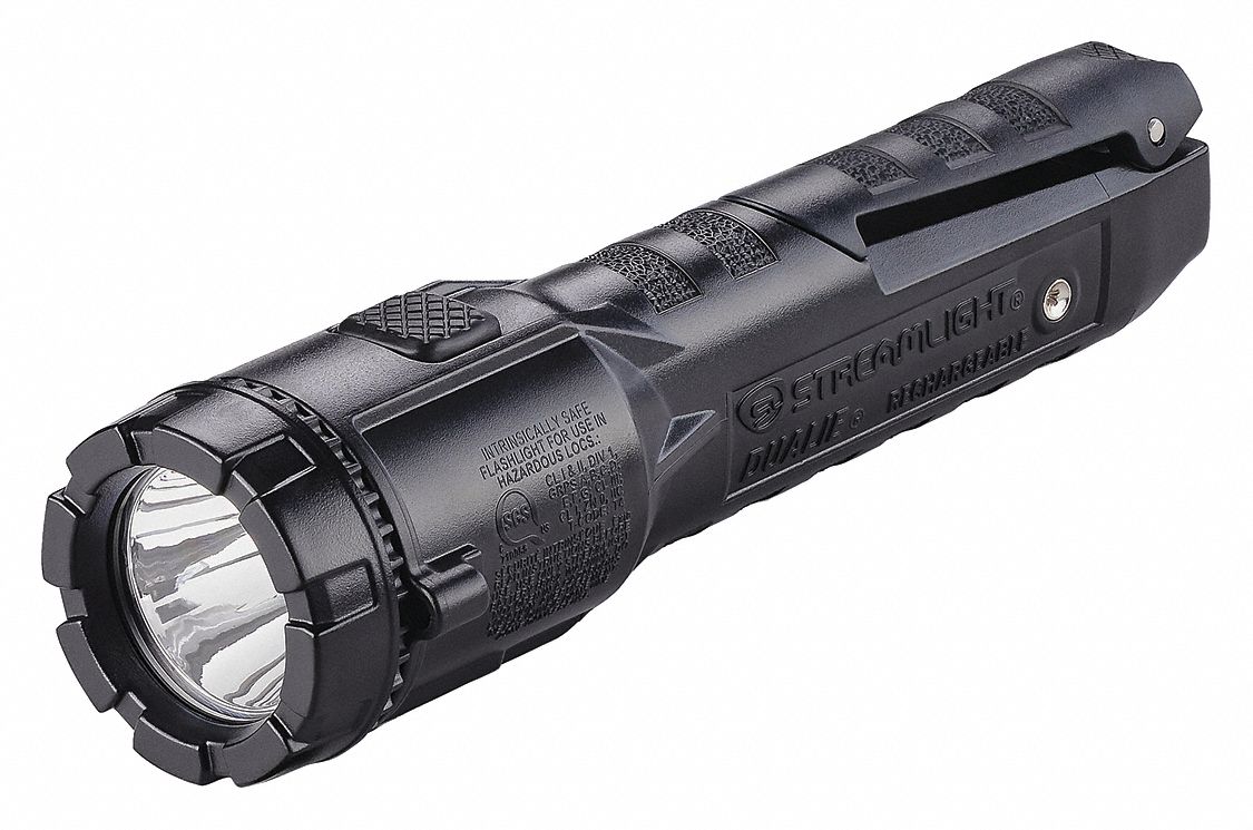 Industrial Flashlight Polym Black 275lm
