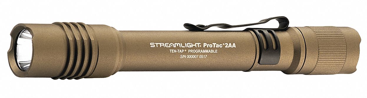 Tactical Flashlight Alum Coyote 270lm