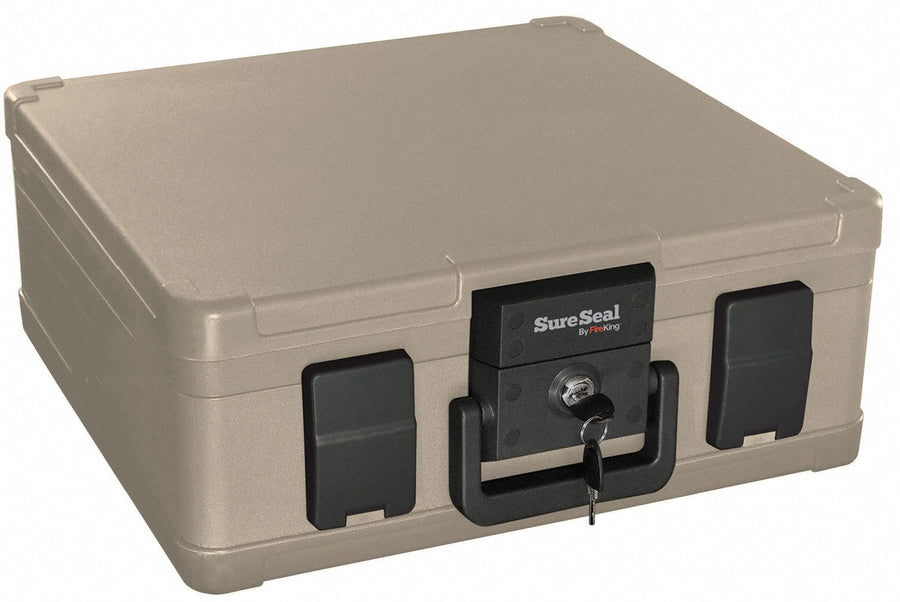 Fireproof File Chest 12.4 x 15.9 Taupe