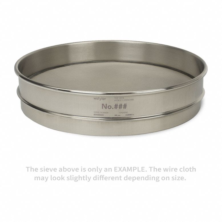 Sieve #18 S/S 12 In Half Ht