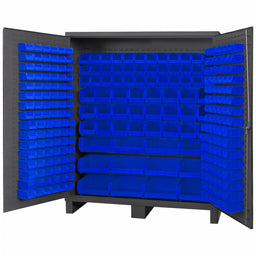 K4898 Bin Cabinet 84 x72 x24 Gray 264BlueBns