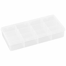 K4962 Compartment Box Snap Clear 1 3/8 in