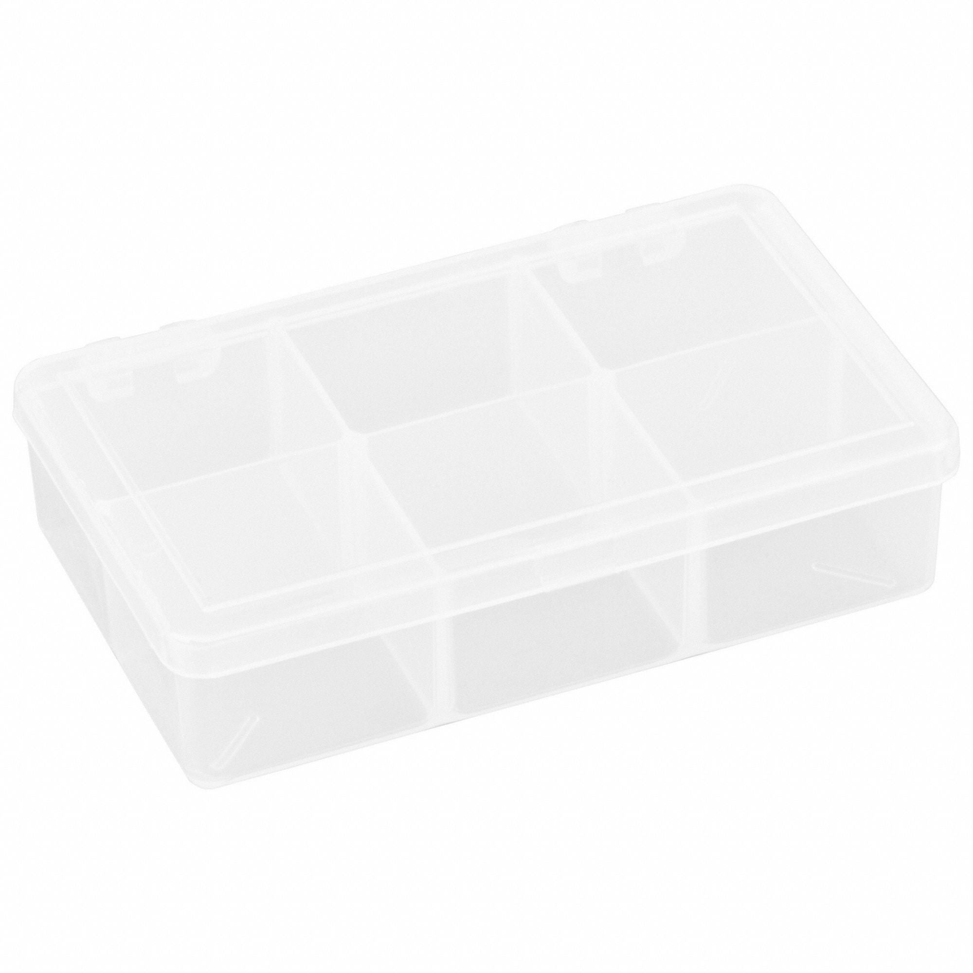 K4961 Compartment Box Snap Clear 1 3/16 in