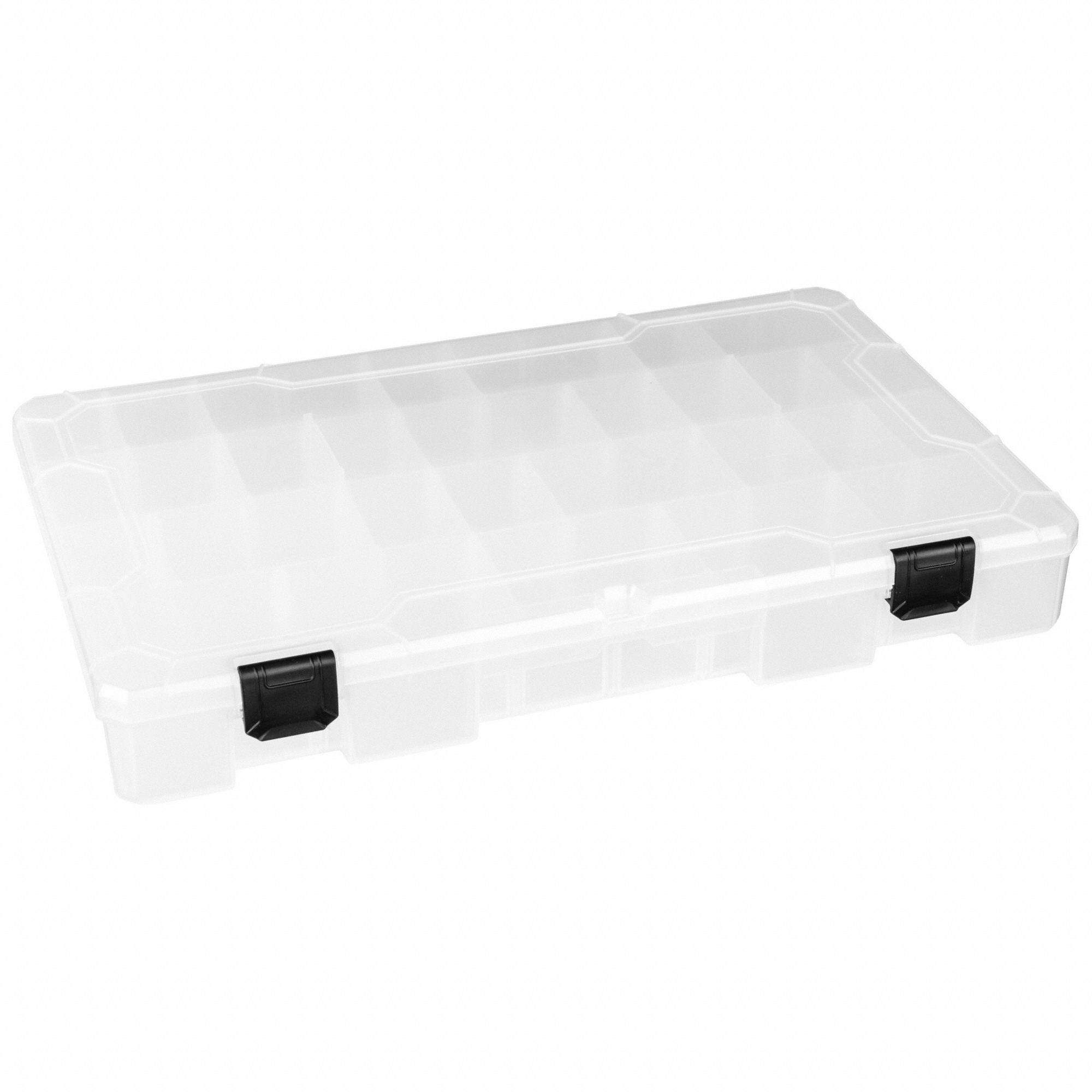 K4974 Adj Comprt Bx Dbl Translucent 1 15/16 in