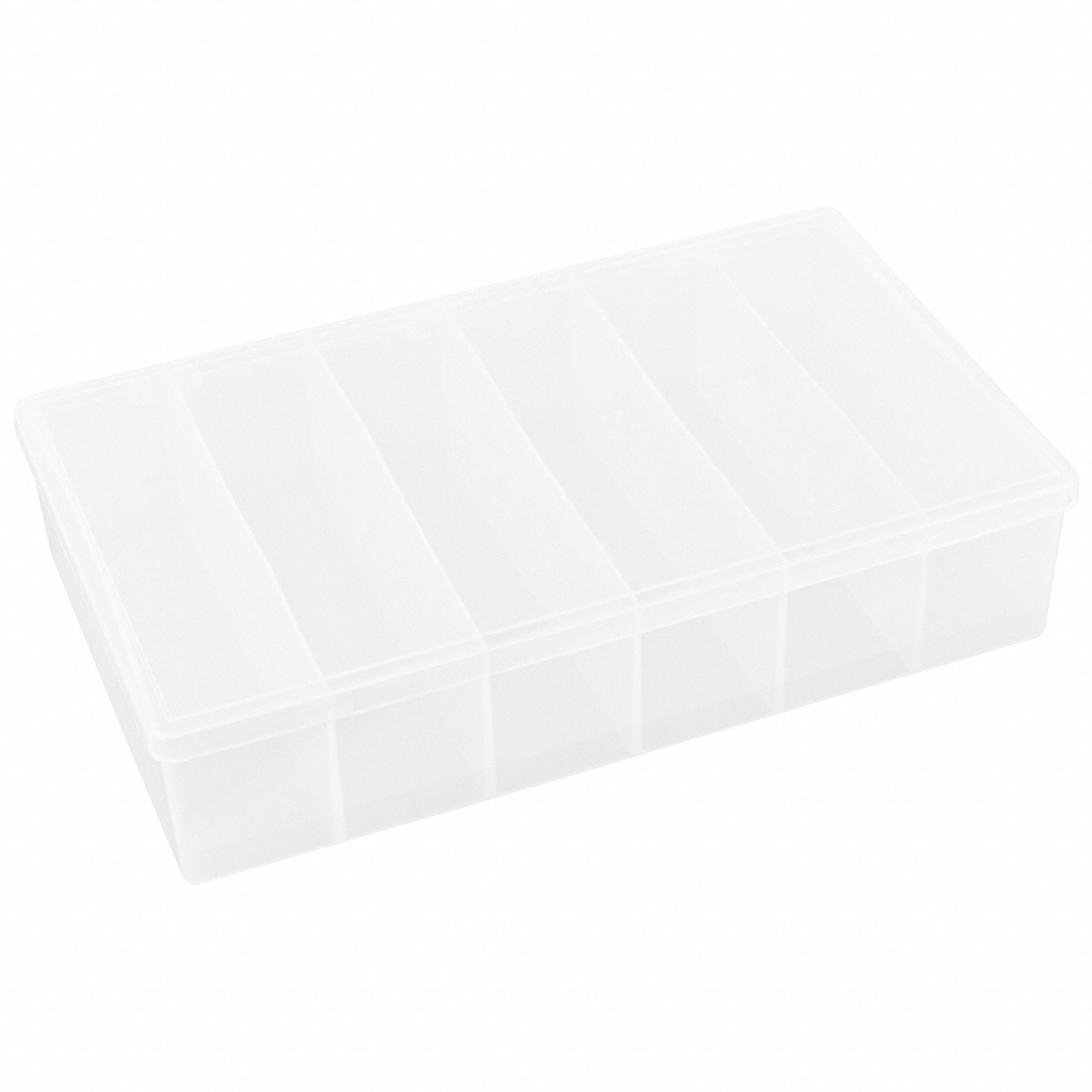 Compartment Box Snap Clear 2 7/16 in
