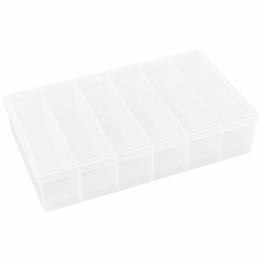 Compartment Box Snap Clear 2 7/16 in