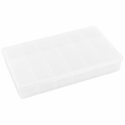 K4965 Comprt Bx Snap Translucent 1 3/4 in