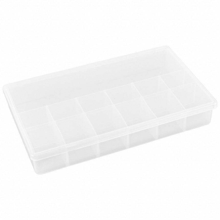 K4965 Comprt Bx Snap Translucent 1 3/4 in
