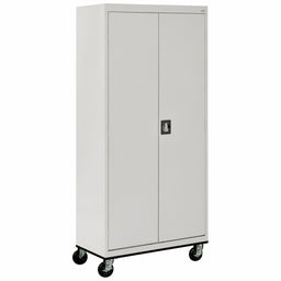 E2313 Storage Cabinet 78 x36 x24 DvGry 4Shlv