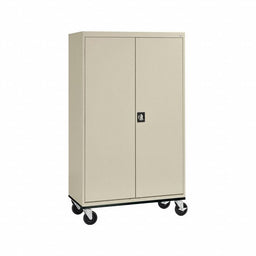 Storage Cabinet 78 x46 x24 Putty 2Shlv