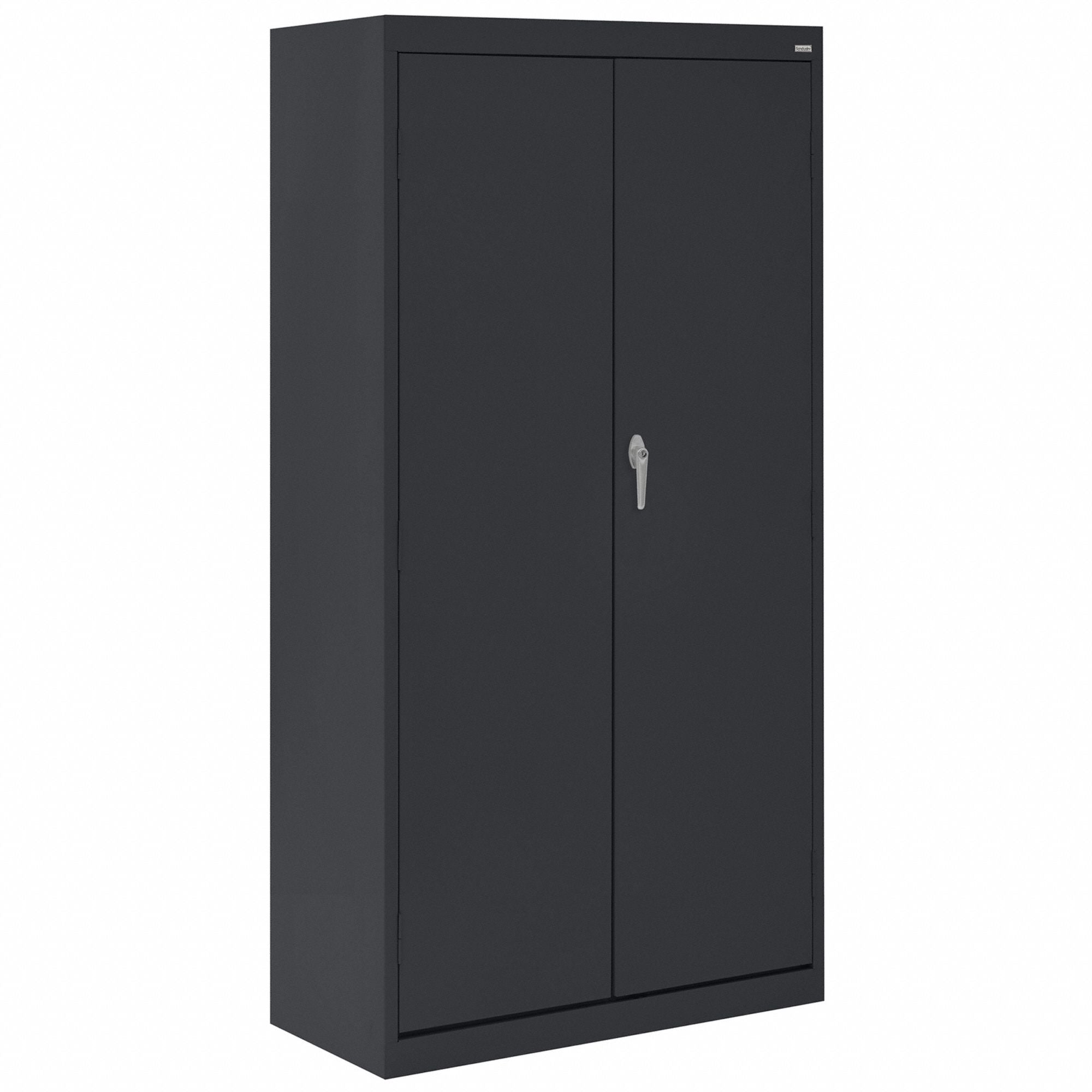 K3833 Storage Cabinet 72 x30 x18 Black 3Shlv