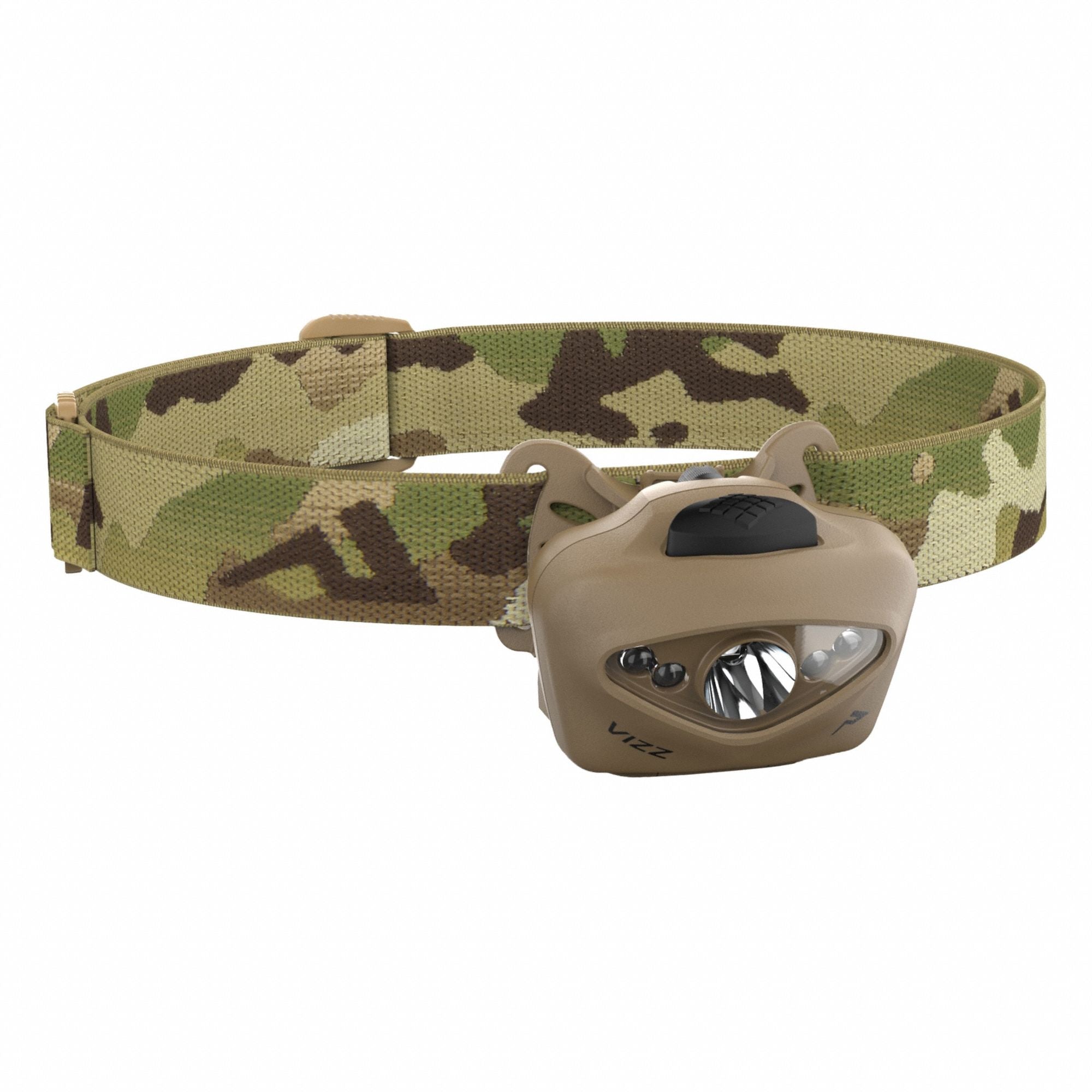 Tactical Headlamp Plastic Tan 420lm