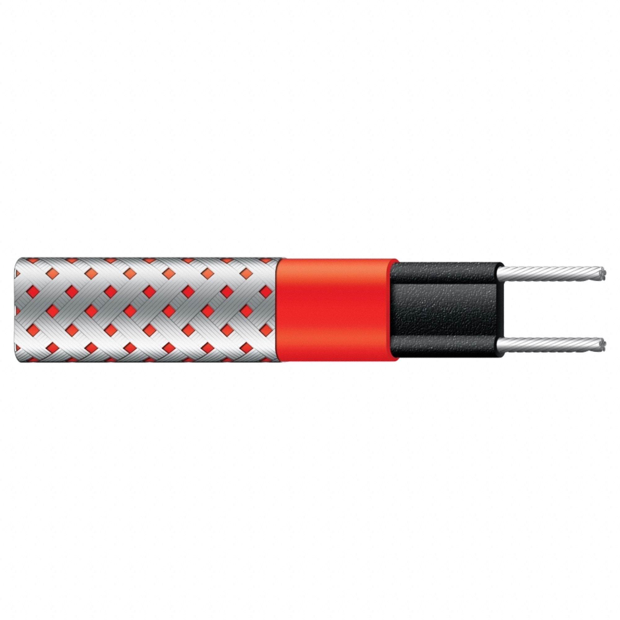 Cut-To-L Elct Heating Cable 250ft L 240V