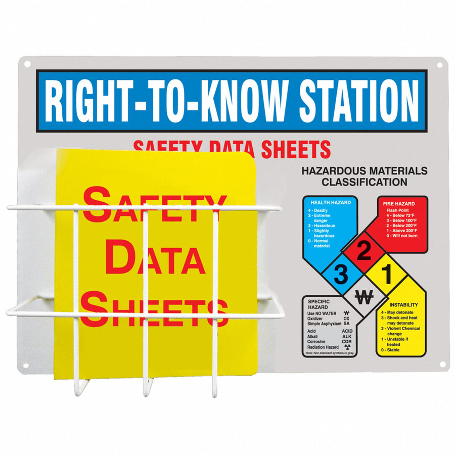 Right To Know SDS Kit 18 H x24 W