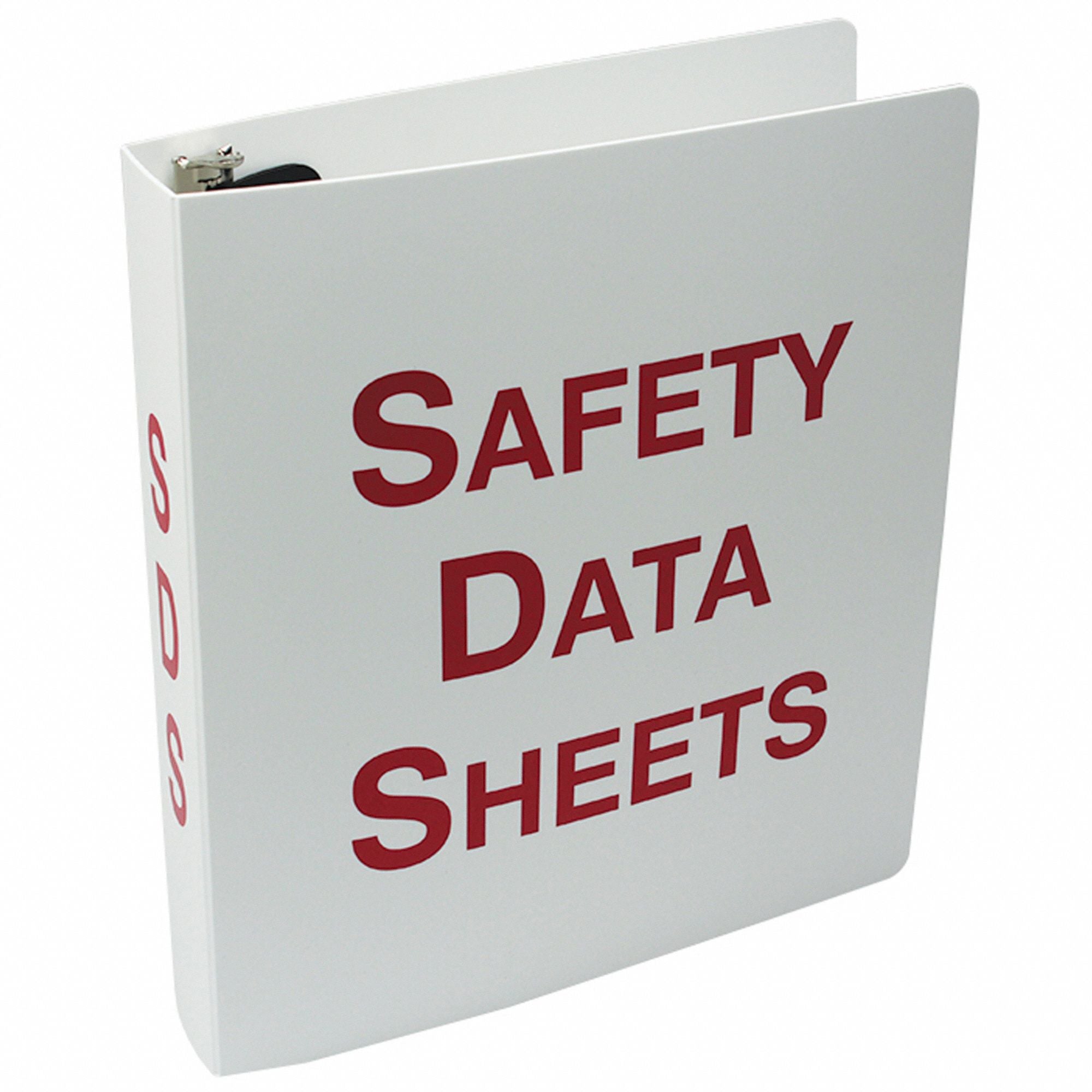 Binder Red/White 10-5/8 in W English