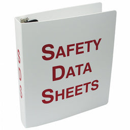 Binder Red/White 10-5/8 in W English
