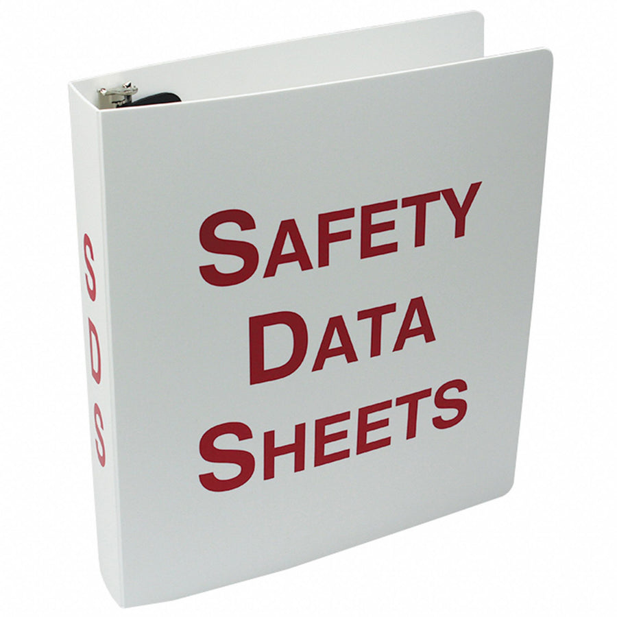 Binder Red/White 10-5/8 in W English