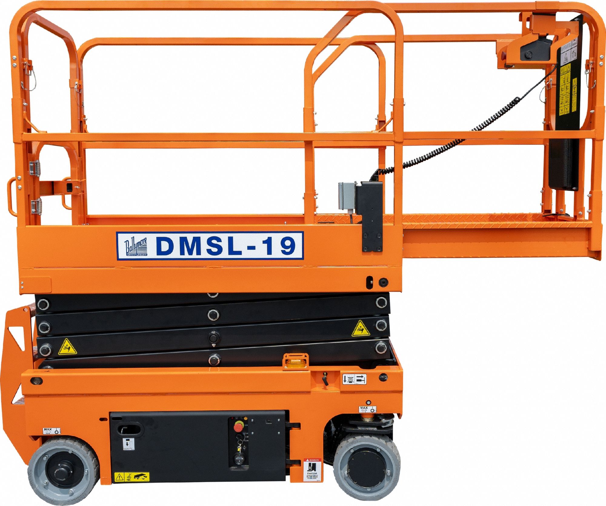 Scissor Lift Load Cap. 500lb. Tire 12in.