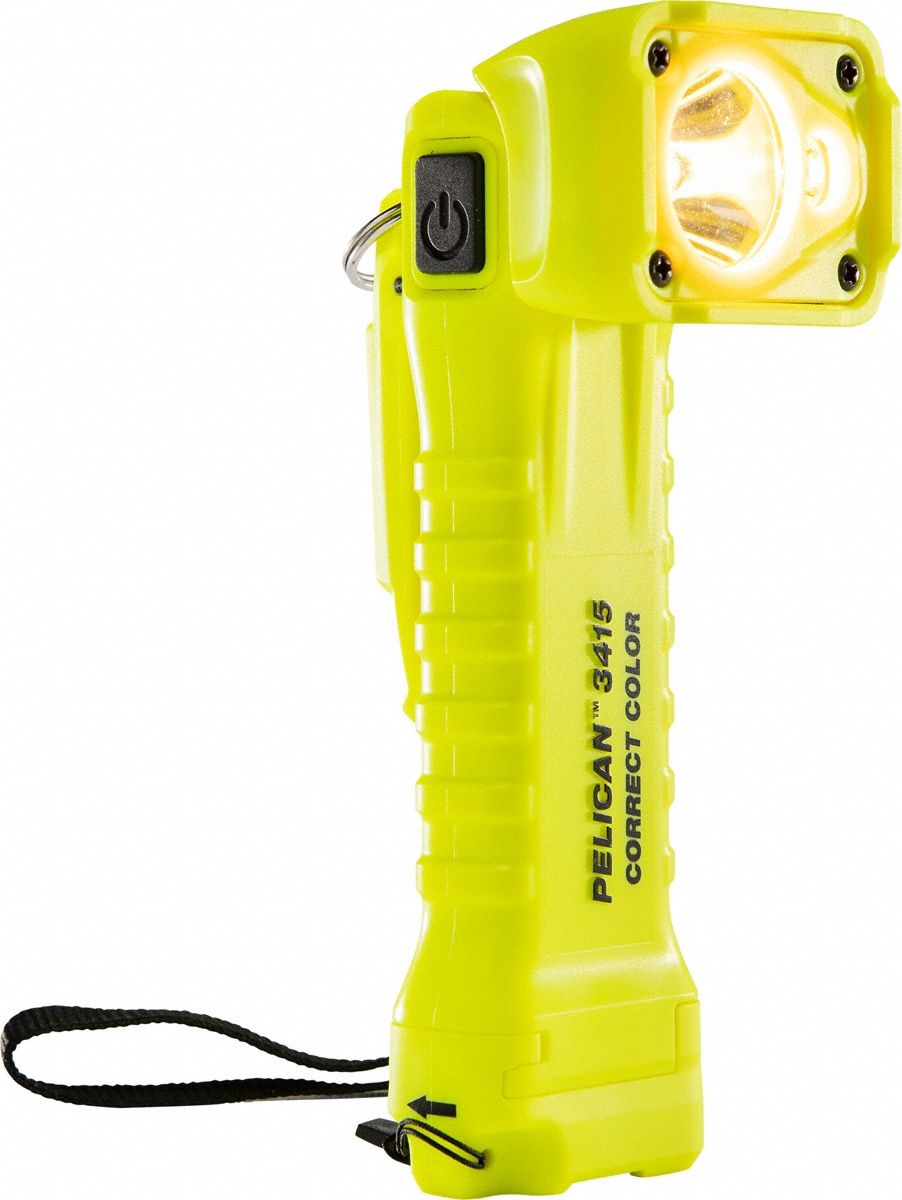 Industrial Flashlight ABS Yellow 336lm