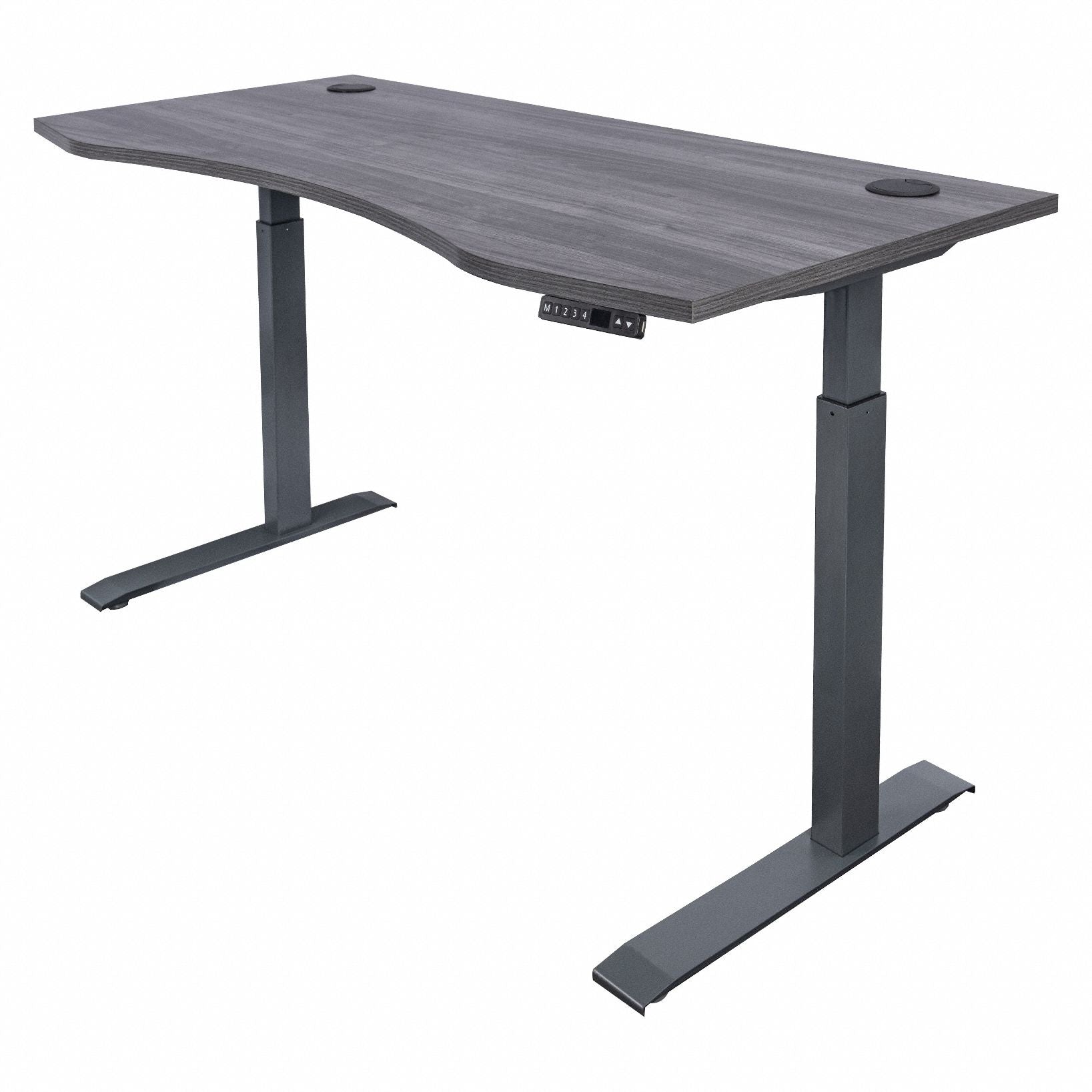 Electric Sit-Stand Desk 60 W Dove Gray