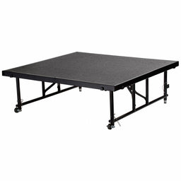 Carpeted Portable Stage Package 16 in H